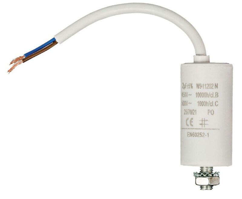 Product thumbnail AANLOOPCONDENSATOR 2UF 450V + KABEL