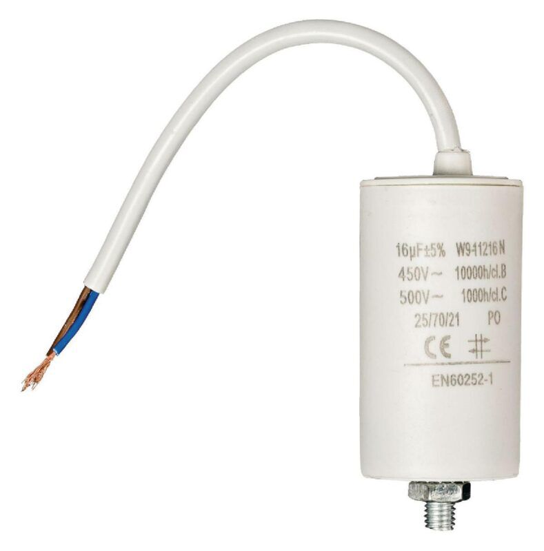 Product thumbnail AANLOOPCONDENSATOR 16UF 450V + KABEL