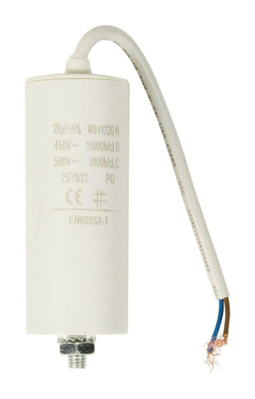 Product thumbnail AANLOOPCONDENSATOR 20UF 450V + KABEL