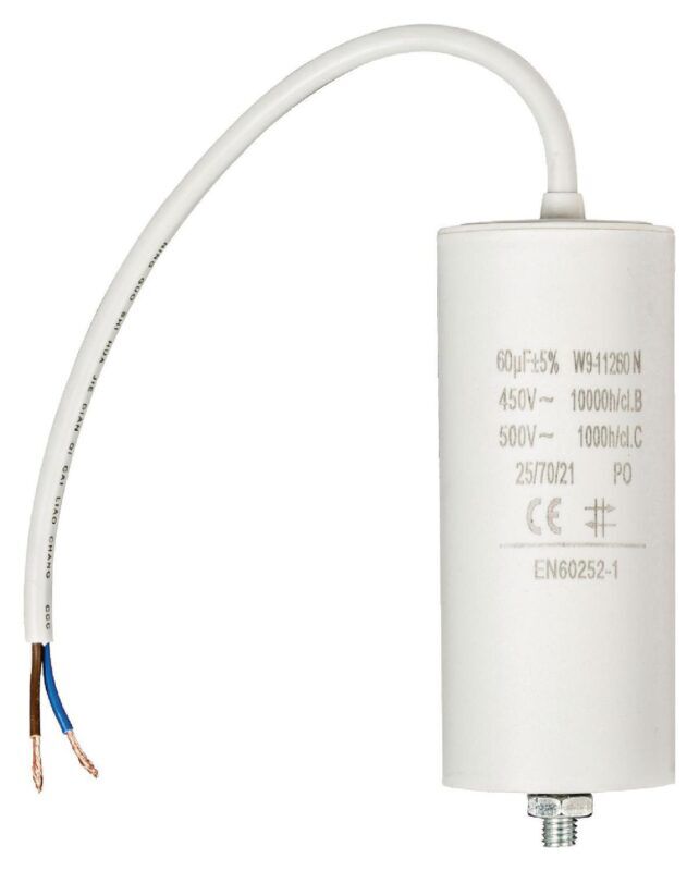 Product thumbnail AANLOOPCONDENSATOR 60UF 450V + KABEL