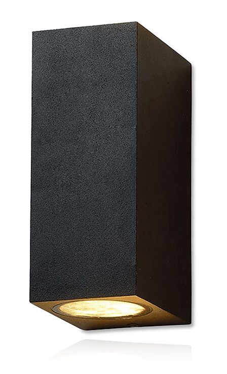 Product thumbnail WANDARMATUUR GALATEA 2xGU10 FITTING ZWART