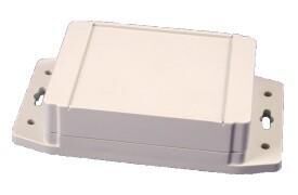 Product thumbnail Waterdichte behuizing ABS 120 x 66 x 42mm - IP67 - met flensbevestiging