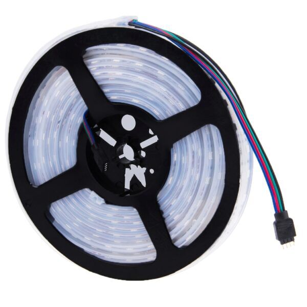 5 Meter Dual Row RGB LED-strip 120 LED's/meter - Afbeelding 3