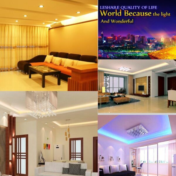 5 Meter Dual Row RGB LED-strip 120 LED's/meter - Afbeelding 7