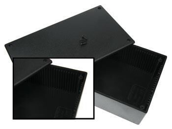Product thumbnail PLASTIC BEHUIZING - ZWART 200 x 110 x 65mm