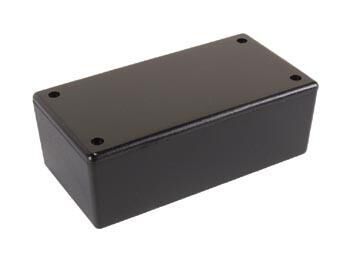 Product thumbnail PLASTIC BEHUIZING - ZWART 130 x 70 x 45mm