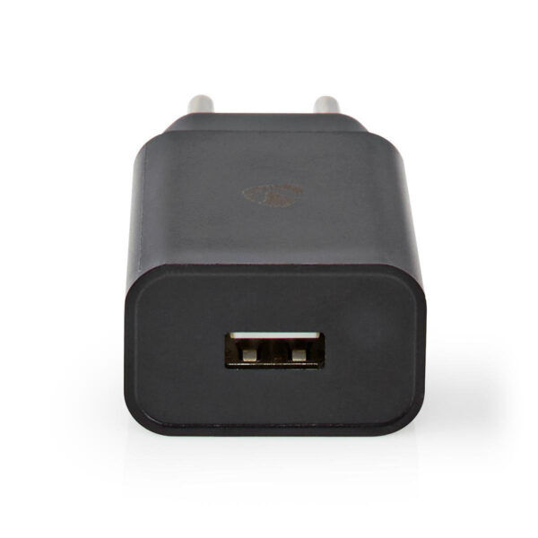 USB Oplader | 1x 2.4 A | USB-A | 12 W | Zwart - Afbeelding 6