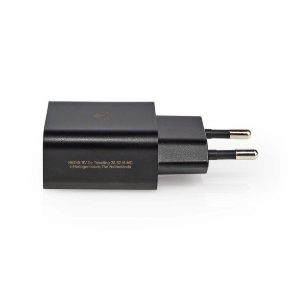 USB Oplader | 1x 2.4 A | USB-A | 12 W | Zwart - Afbeelding 5