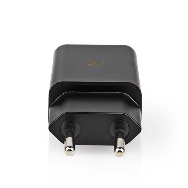 USB Oplader | 1x 2.4 A | USB-A | 12 W | Zwart - Afbeelding 4