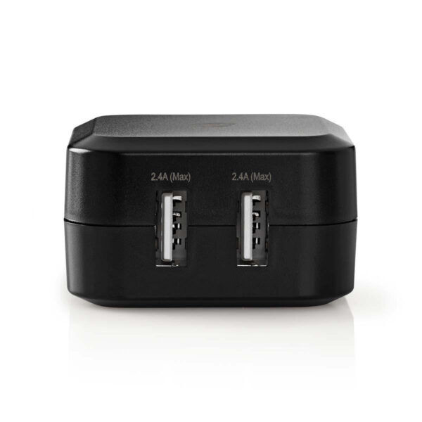 USB Oplader | 24 W | Snellaad functie | 2x 2.4 A | 2x USB-A - Afbeelding 4
