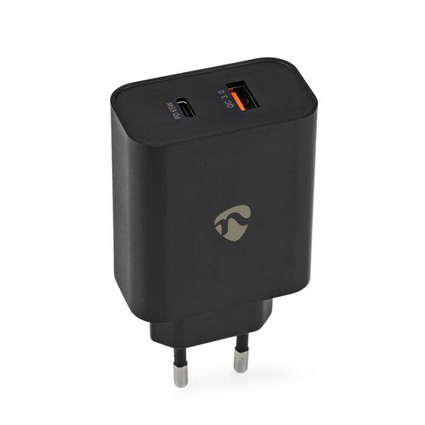 USB Oplader | 65 W | Snellader | 2.0 / 2.25 / 3.25 A | 1 x USB-A / 1 x USB-C