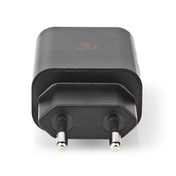 USB Oplader | 18 W | Snellader | 1.5 / 2.0 / 3.0 A | USB-A | Zwart - Afbeelding 4