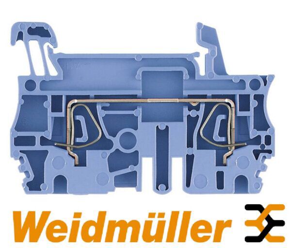 Weidmüller Terminal Block, Verbindingsrijgklem, 2 Polen, 125A, 35mm², Blauw - Afbeelding 3