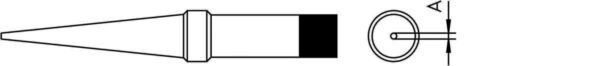 Weller Soldeerpunt 0,4 mm 370 ˚C - Afbeelding 2