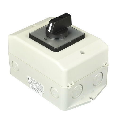 Product thumbnail 2-polige werkschakelaar opbouw AAN-UIT 25A