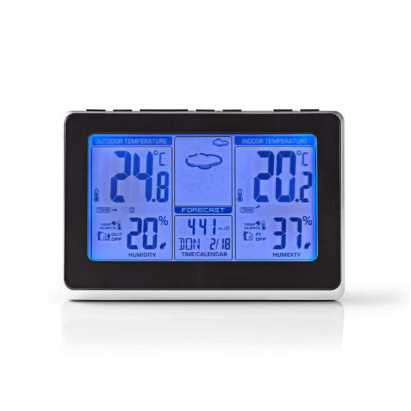 Weerstation | Binnen & Buiten | Inclusief draadloze weersensor - Afbeelding 6