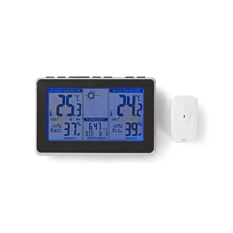 Product thumbnail Weerstation | Binnen & Buiten | Inclusief draadloze weersensor