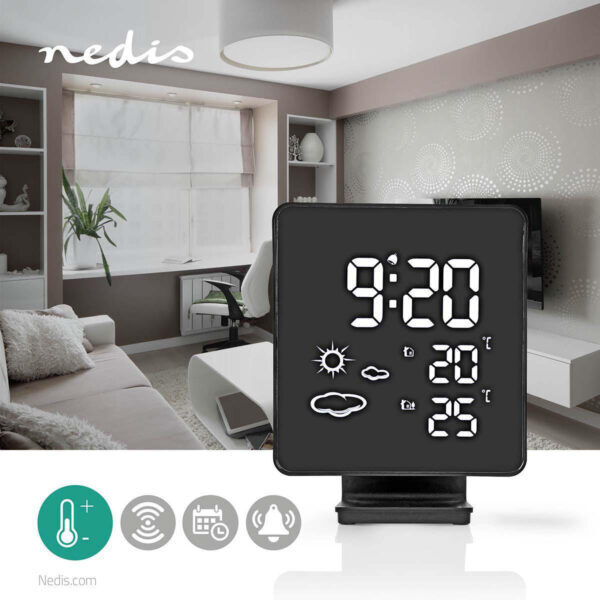 Weerstation Binnen & Buiten Temperatuur | Met draadloze weersensor - Afbeelding 10