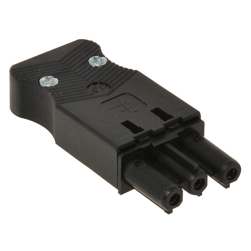 Product thumbnail WIELAND STEKKER 3P FEMALE 20A IP20 ZWART