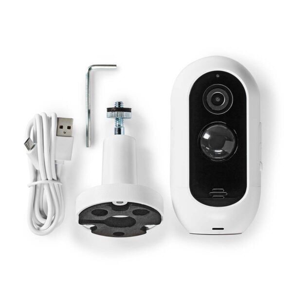 Draadloze SmartLife Camera voor Buiten | Wi-Fi | Full HD | IP65 | Wit - Afbeelding 3