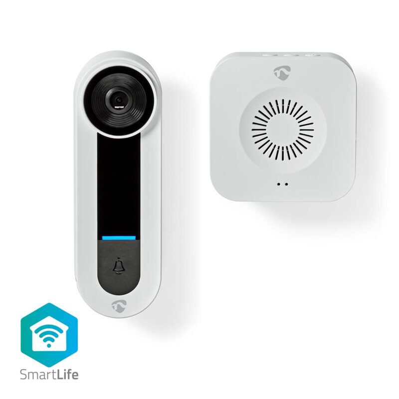Product thumbnail SmartLife Videodeurbel | Wi-Fi | IP65 | Wit
