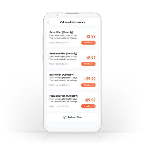 SmartLife Camera voor Binnen | Wi-Fi | Full HD | Pan tilt | Donkergrijs / Wit - Afbeelding 5