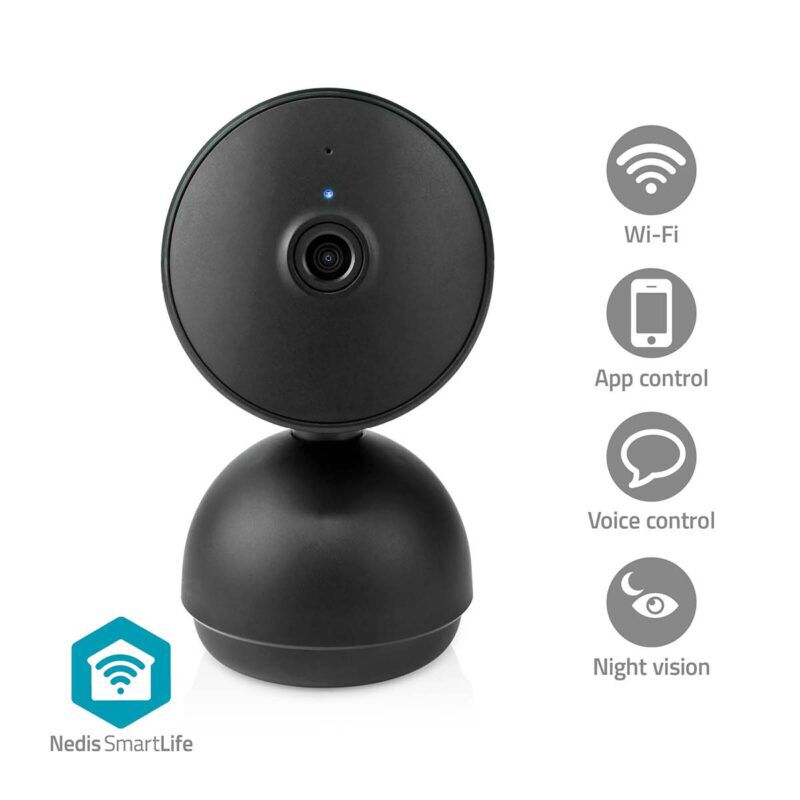 Product thumbnail SmartLife Camera voor Binnen | Wi-Fi | Full HD | Pan tilt | Nachtzicht