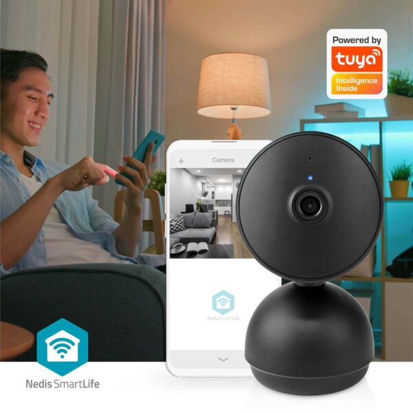SmartLife Camera voor Binnen | Wi-Fi | Full HD | Pan tilt | Nachtzicht - Afbeelding 6