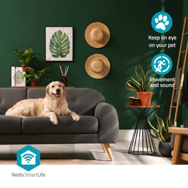SmartLife Camera voor Binnen | Wi-Fi | Full HD | Pan tilt | Nachtzicht - Afbeelding 4