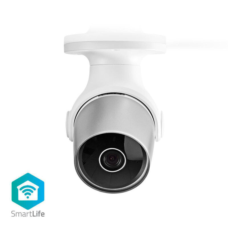 Product thumbnail SmartLife Camera voor Buiten | Wi-Fi | Full HD 1080p | Wit / Zilver