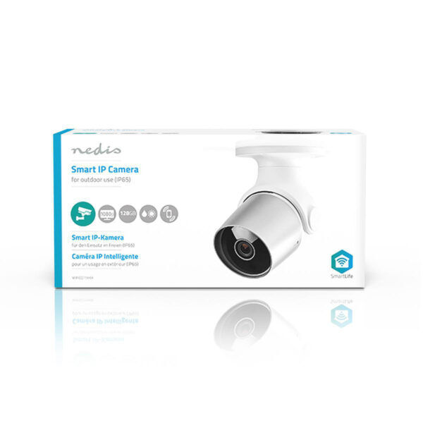 SmartLife Camera voor Buiten | Wi-Fi | Full HD 1080p | Wit / Zilver - Afbeelding 7