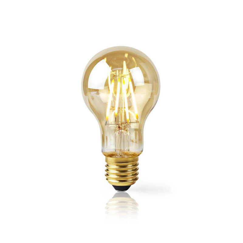 Product thumbnail Wi-Fi smart LED-lamp met filament | E27 | A60 | 5 W | 500 lm