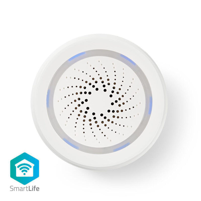 Product thumbnail SmartLife Sirene | Wi-Fi | Netvoeding | 8 geluiden | 85 dB