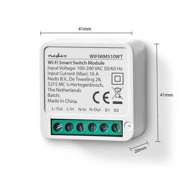 SmartLife Schakelaar | Wi-Fi | 3680 W - Afbeelding 6