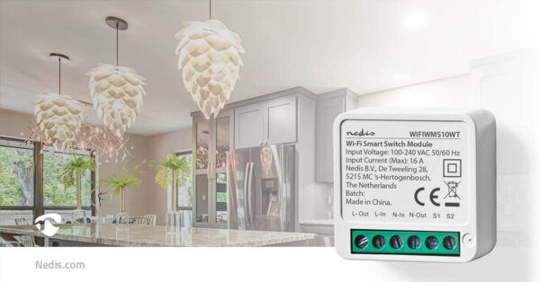 SmartLife Schakelaar | Wi-Fi | 3680 W - Afbeelding 2