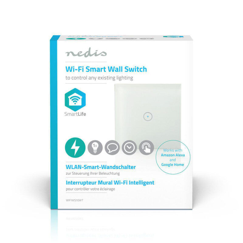 Product thumbnail Wi-Fi smart lichtschakelaar | Enkel