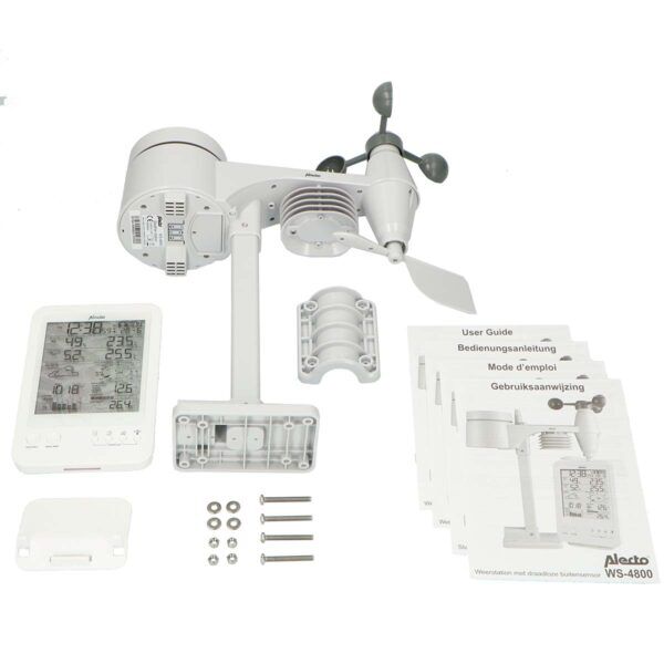 WS-4800 Professioneel weerstation met draadloze sensor wit - Afbeelding 2