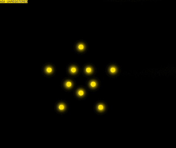 Soldeerkit, DIY, grote ster met 60 LEDs, Multi-effect - Afbeelding 3