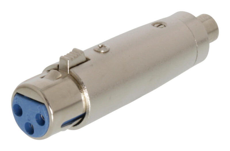 Product thumbnail XLR-ADAPTER XLR 3-POLIG FEMALE - RCA FEMALE