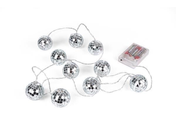 Product thumbnail LED-slinger - 10 spiegelbollen