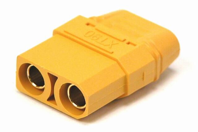 Product thumbnail XT90 Voedingsconnector 2-polig Female 40A - 500Vdc met kap