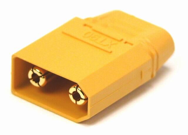 Product thumbnail XT90 Voedingsconnector 2-polig Male 40A - 500Vdc met kap