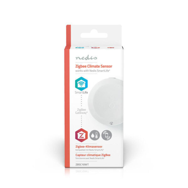 SmartLife Klimaatsensor | Zigbee 3.0 | Batterij Gevoed - Afbeelding 9