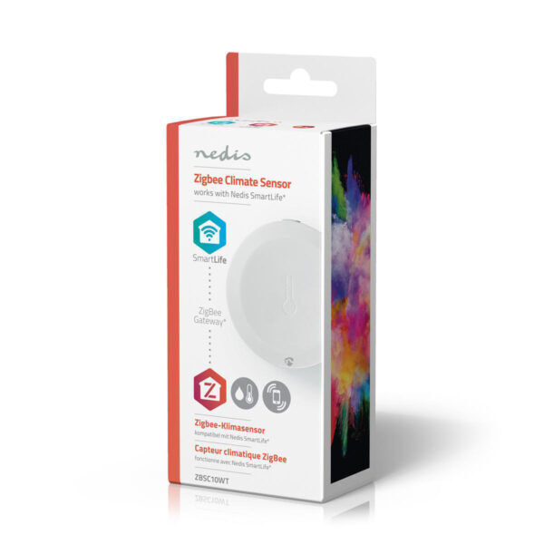 SmartLife Klimaatsensor | Zigbee 3.0 | Batterij Gevoed - Afbeelding 4
