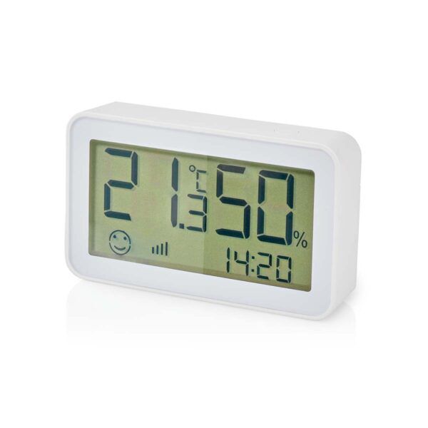 SmartLife Klimaatsensor | Zigbee 3.0 | Batterij Gevoed | Android / IOS | Wit - Afbeelding 6