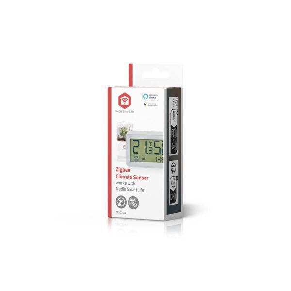 SmartLife Klimaatsensor | Zigbee 3.0 | Batterij Gevoed | Android / IOS | Wit - Afbeelding 8