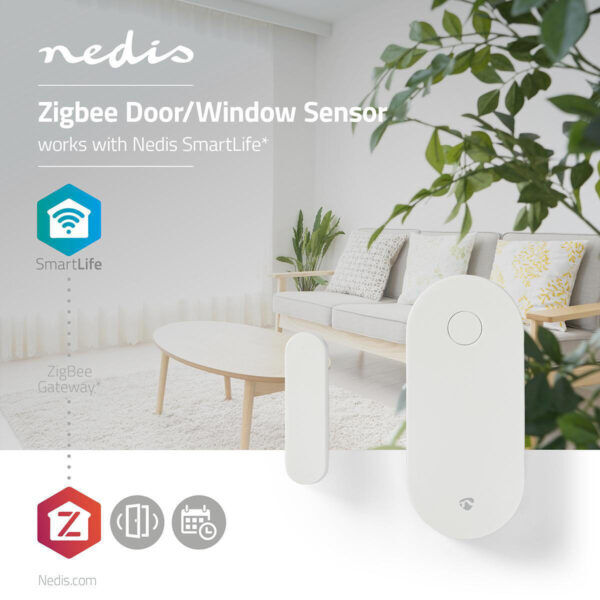Slimme Deur- of Raamsensor | Zigbee | Batterij Gevoed - Afbeelding 2