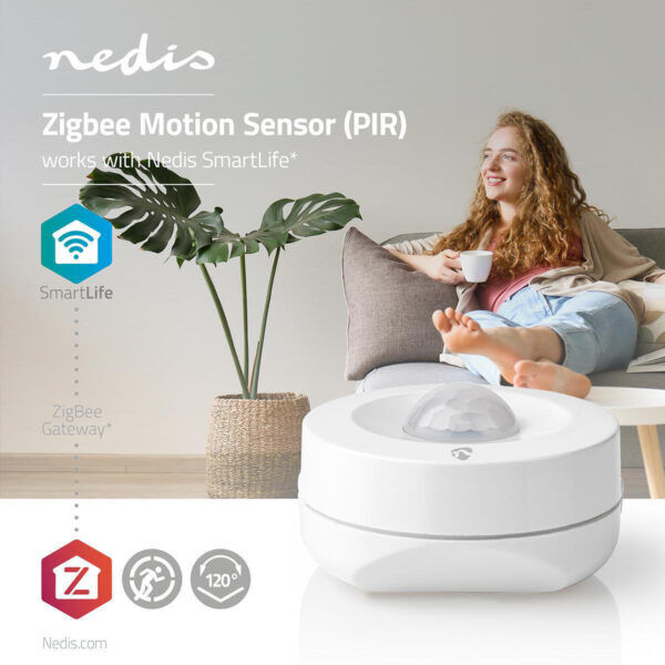 SmartLife Bewegingssensor | Zigbee | IP20 | Wit - Afbeelding 3