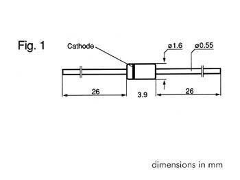 Product thumbnail ZENER DIODE 5V1 - 500mW