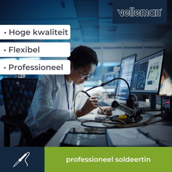 SOLDEER Sn 60% Pb 40% - 1mm 100g - Afbeelding 4